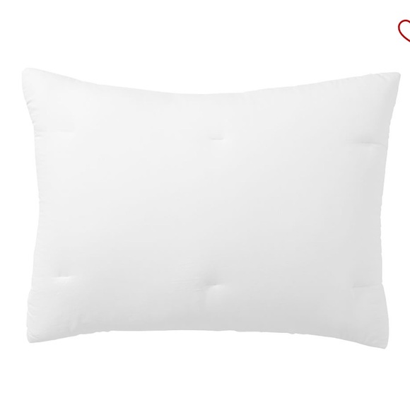 Pottery Barn Dream Brushed Cotton Comforter Standard Sham in White - Picture 1 of 5